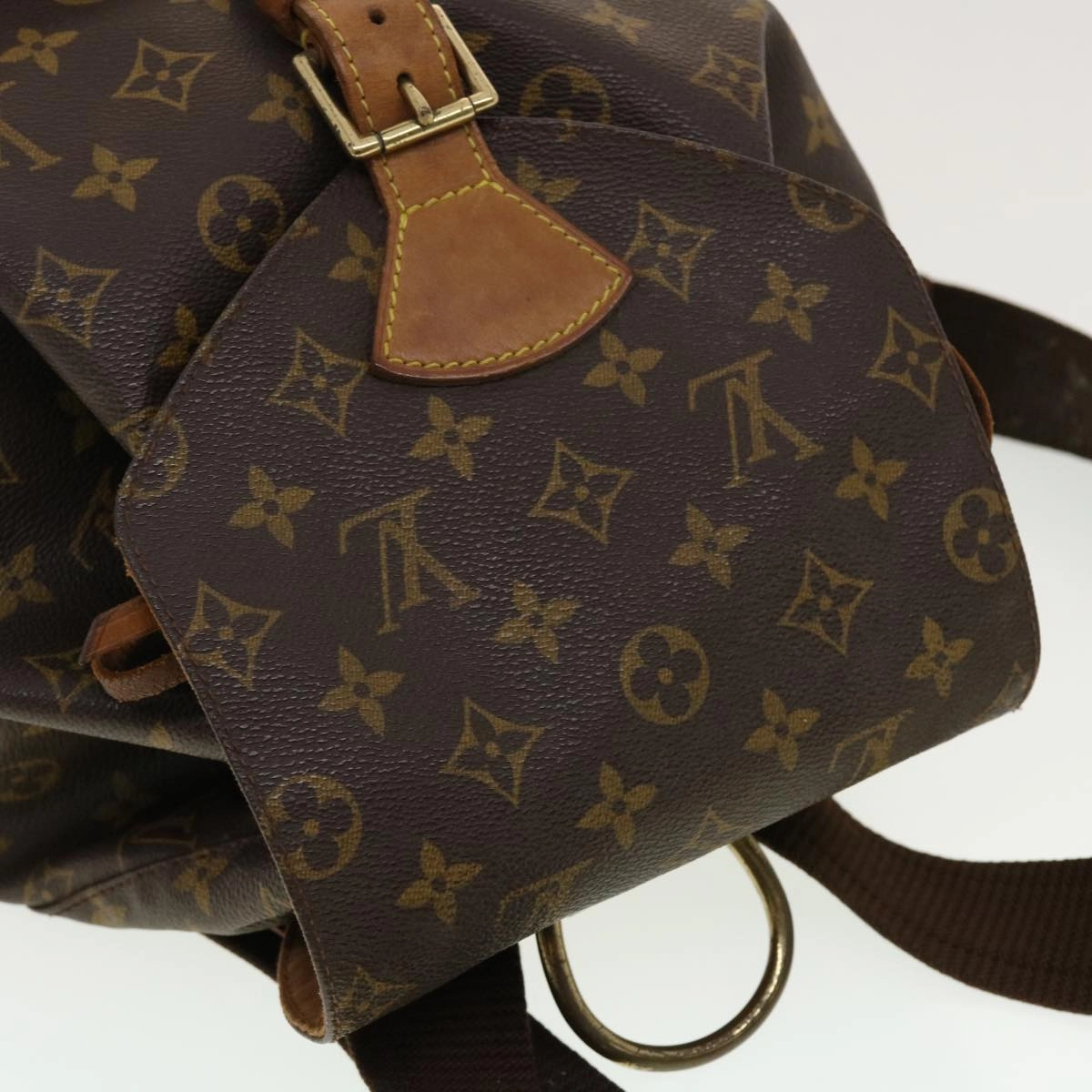LOUIS VUITTON Monogram Montsouris GM Backpack M51135 LV 40929