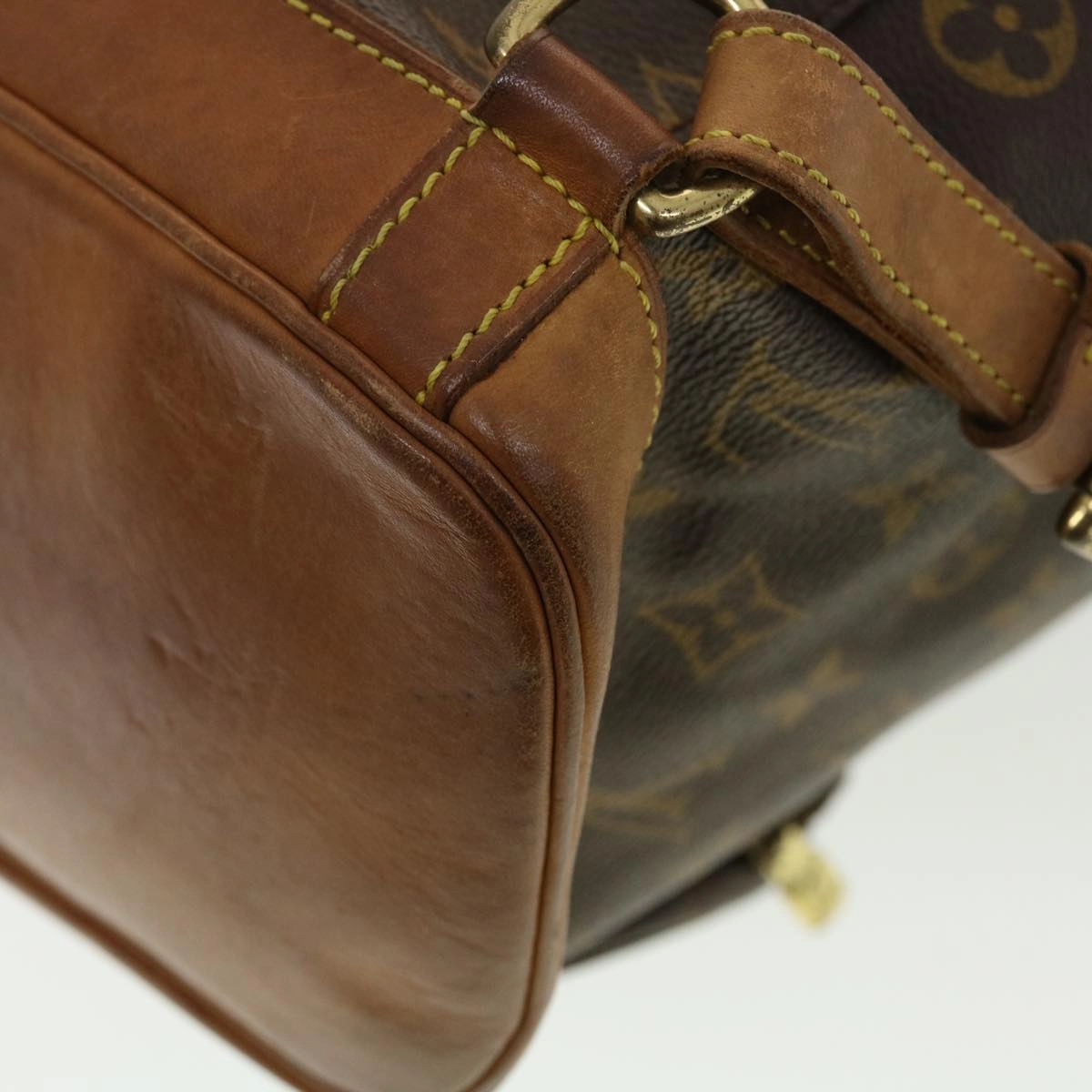 LOUIS VUITTON Monogram Montsouris GM Backpack M51135 LV 40929
