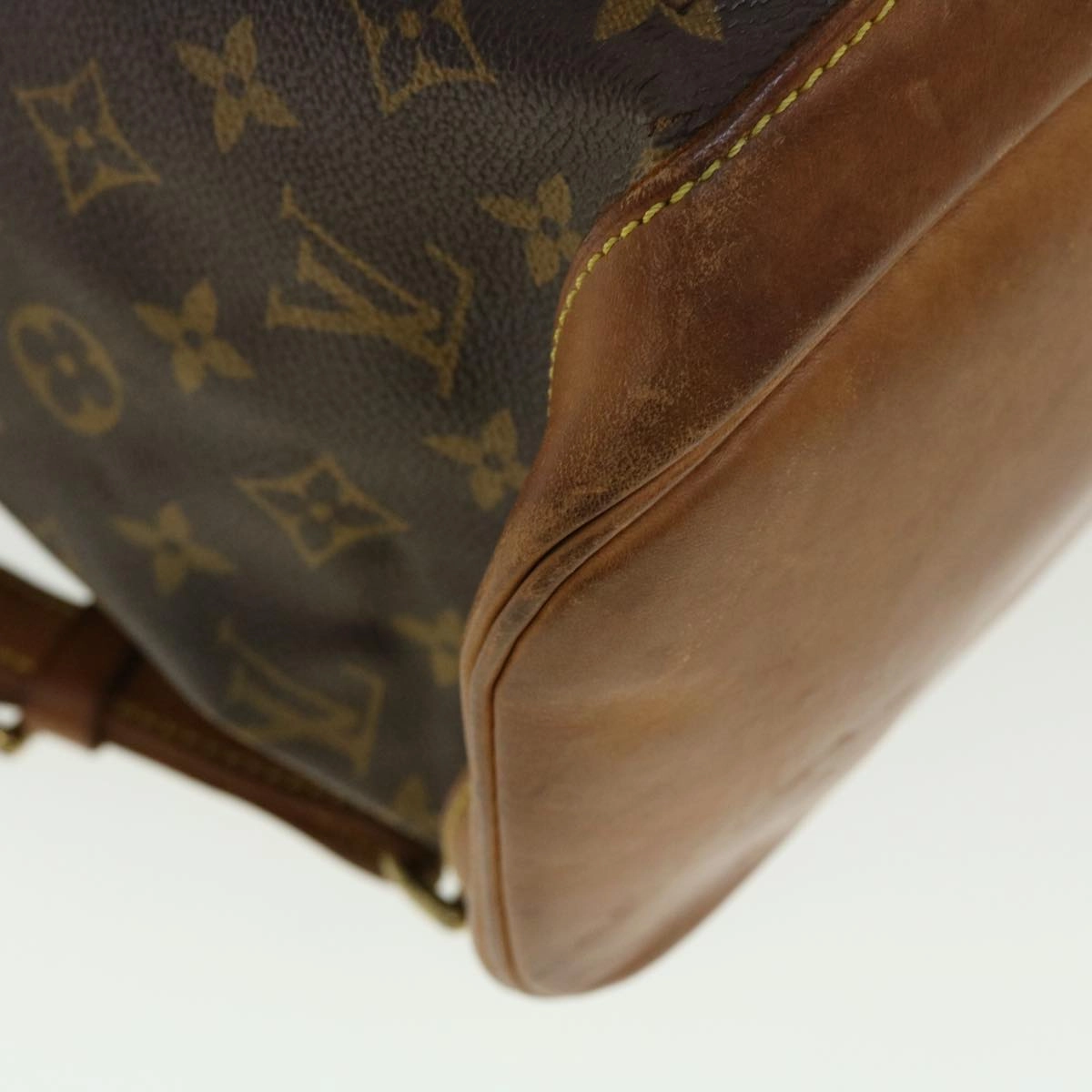 LOUIS VUITTON Monogram Montsouris GM Backpack M51135 LV 40929