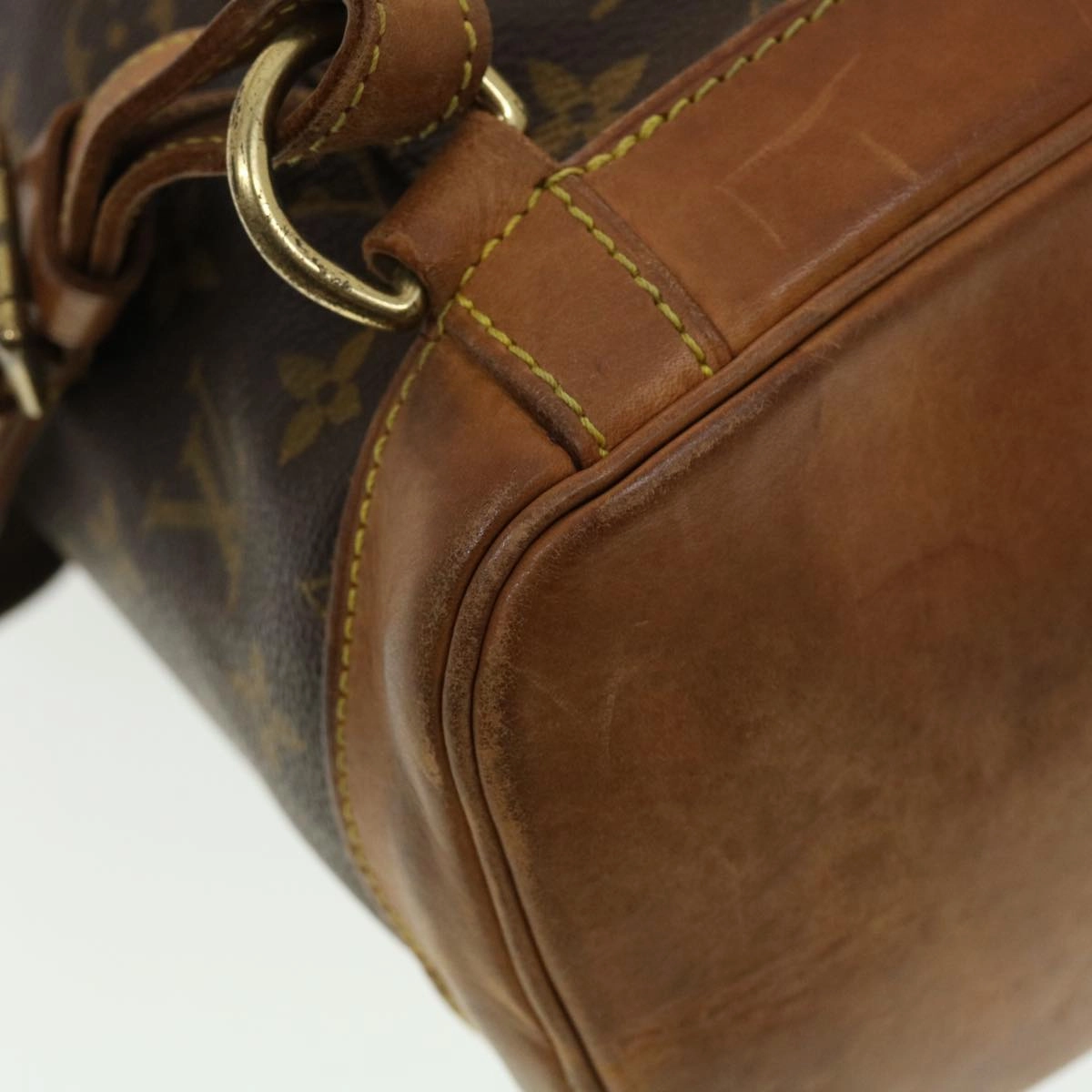 LOUIS VUITTON Monogram Montsouris GM Backpack M51135 LV 40929