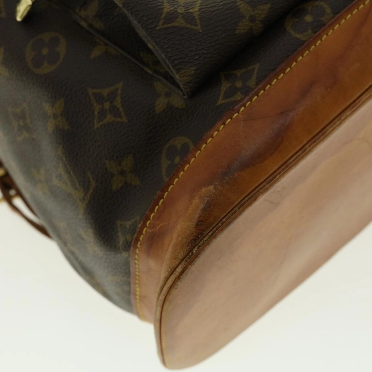 LOUIS VUITTON Monogram Montsouris GM Backpack M51135 LV rd4747