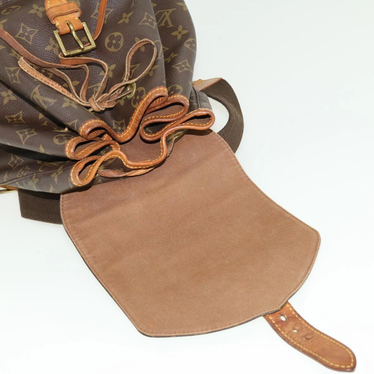 LOUIS VUITTON Monogram Montsouris GM Backpack M51135 LV rd4747
