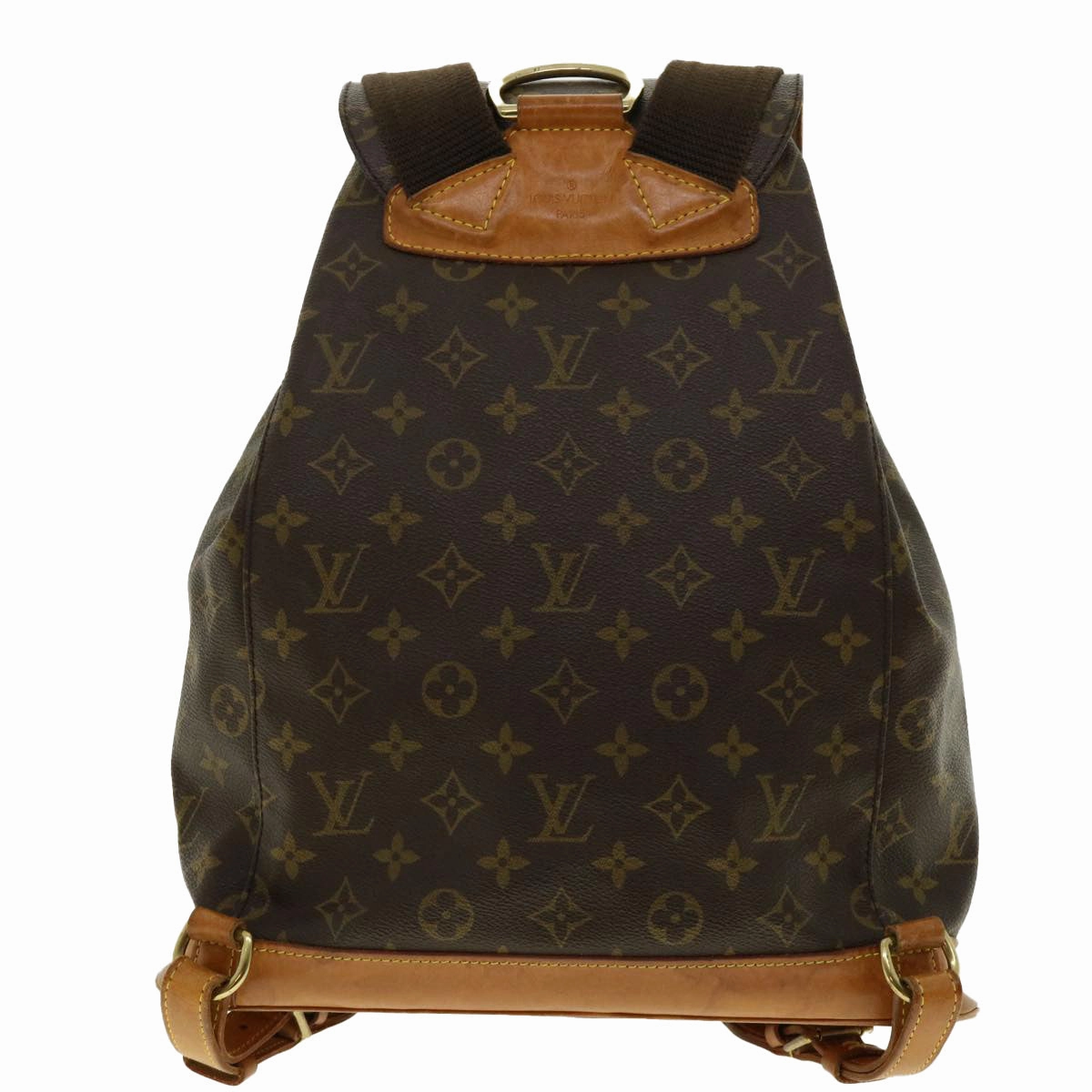 LOUIS VUITTON Monogram Montsouris GM Backpack M51135 LV rd4747