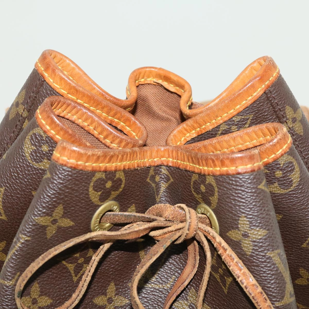 LOUIS VUITTON Monogram Montsouris GM Backpack M51135 LV rd4747