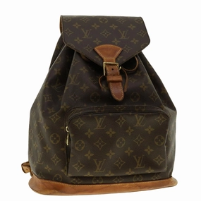 LOUIS VUITTON Monogram Montsouris GM Backpack M51135 LV rd4747
