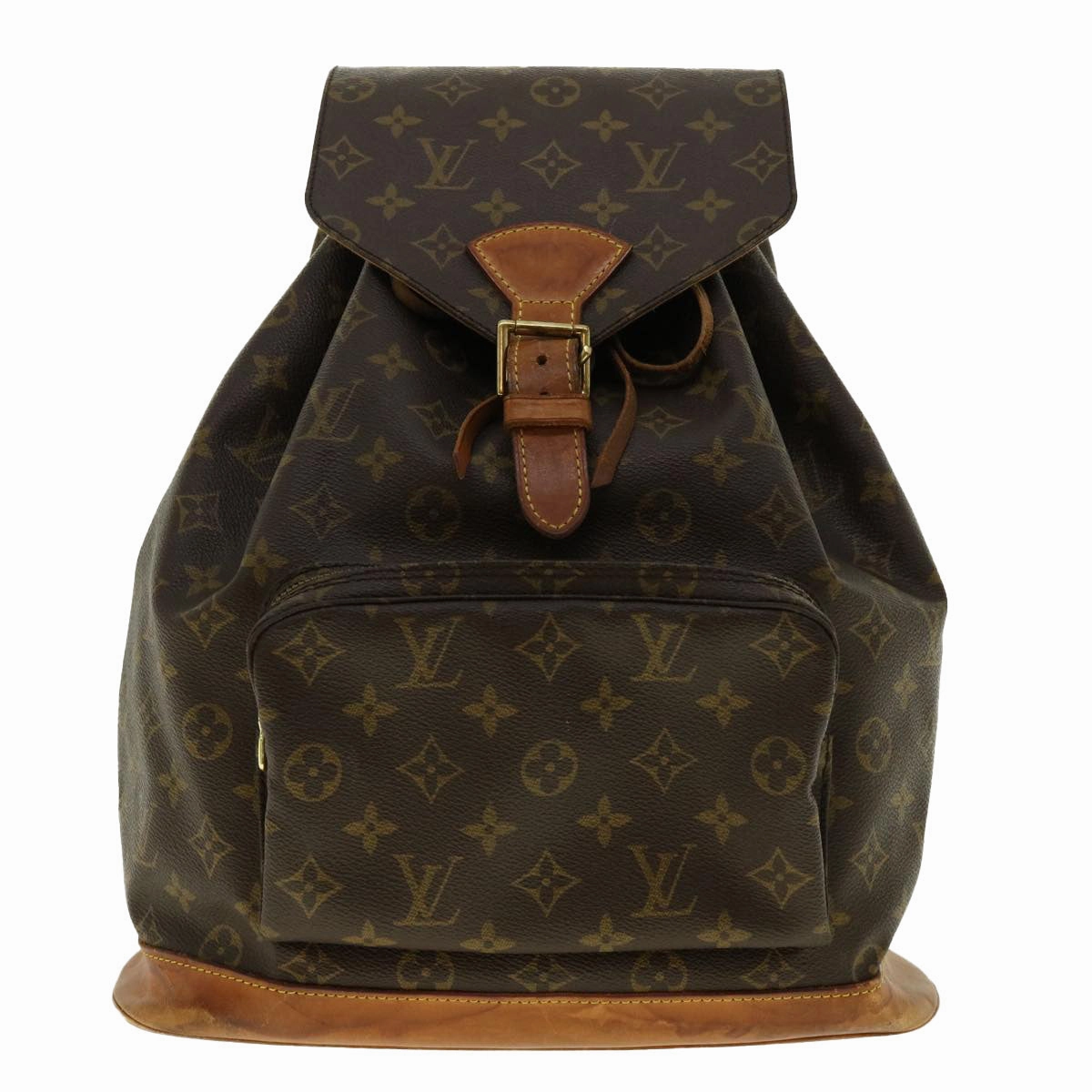 LOUIS VUITTON Monogram Montsouris GM Backpack M51135 LV rd4747