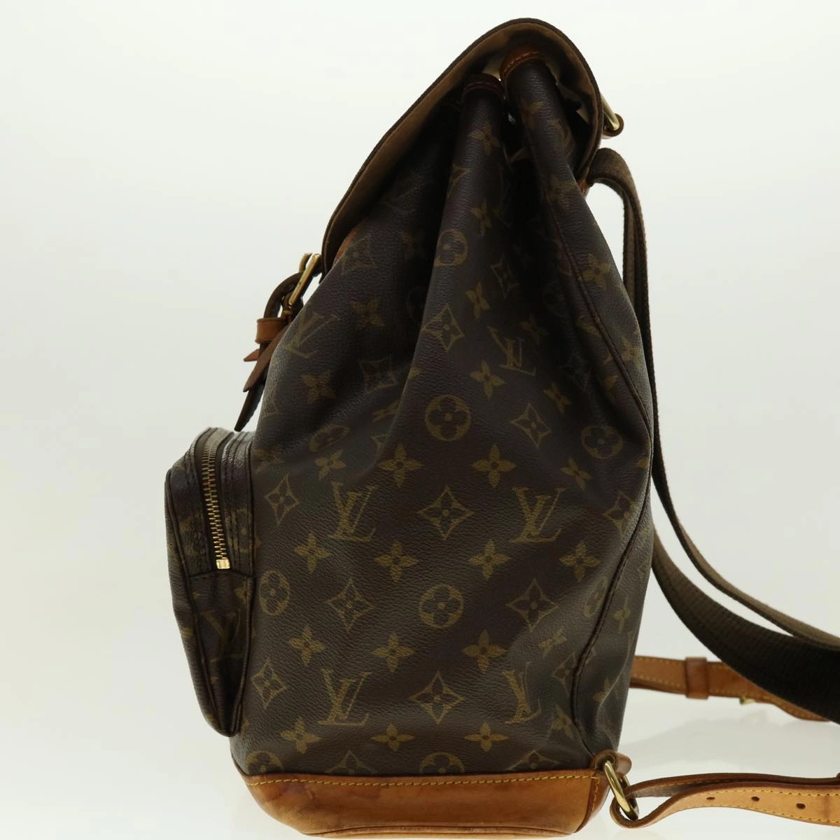 LOUIS VUITTON Monogram Montsouris GM Backpack M51135 LV rd4747