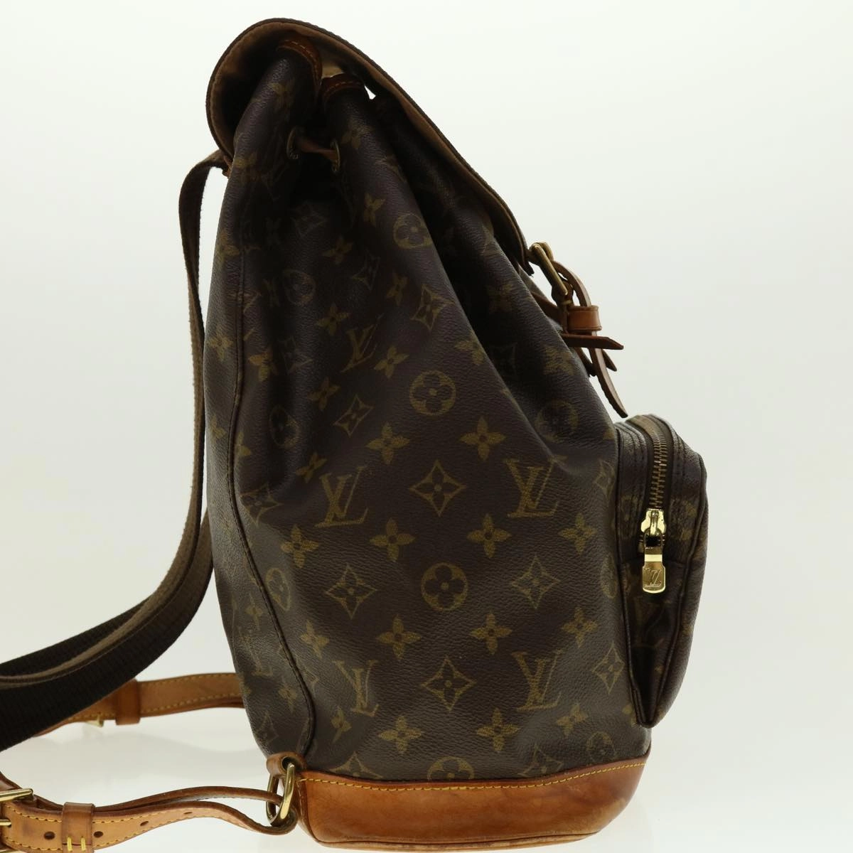 LOUIS VUITTON Monogram Montsouris GM Backpack M51135 LV rd4747