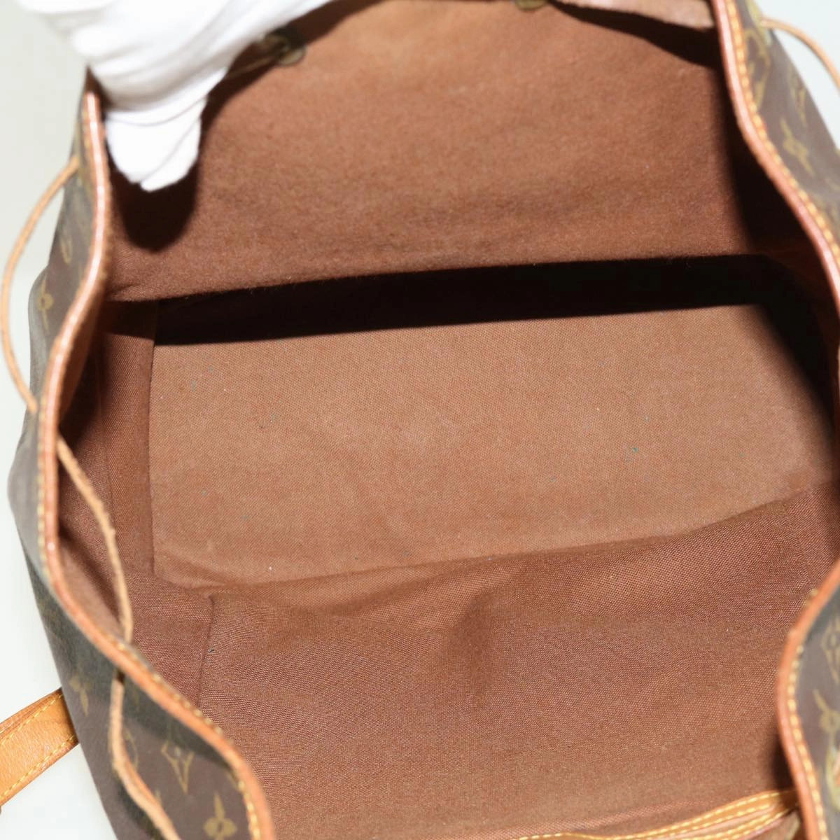 LOUIS VUITTON Monogram Montsouris GM Backpack M51135 LV rd4747