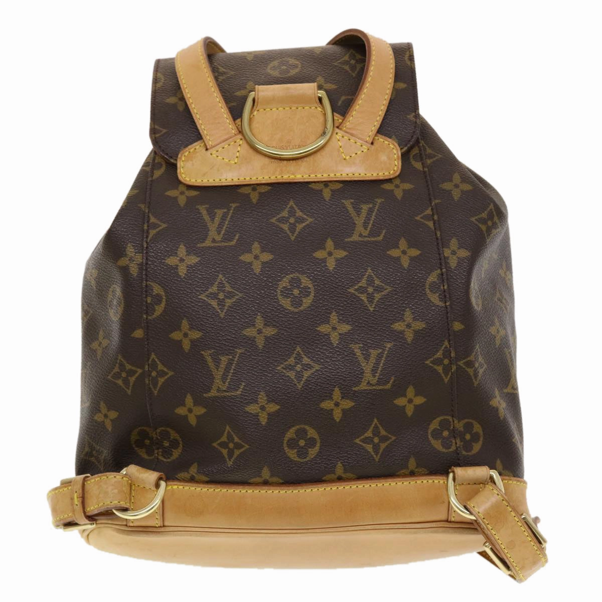 LOUIS VUITTON Monogram Montsouris MM Backpack M51136 LV 41037
