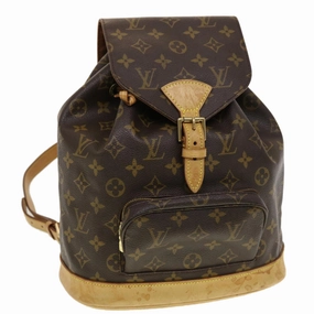 LOUIS VUITTON Monogram Montsouris MM Backpack M51136 LV 41037