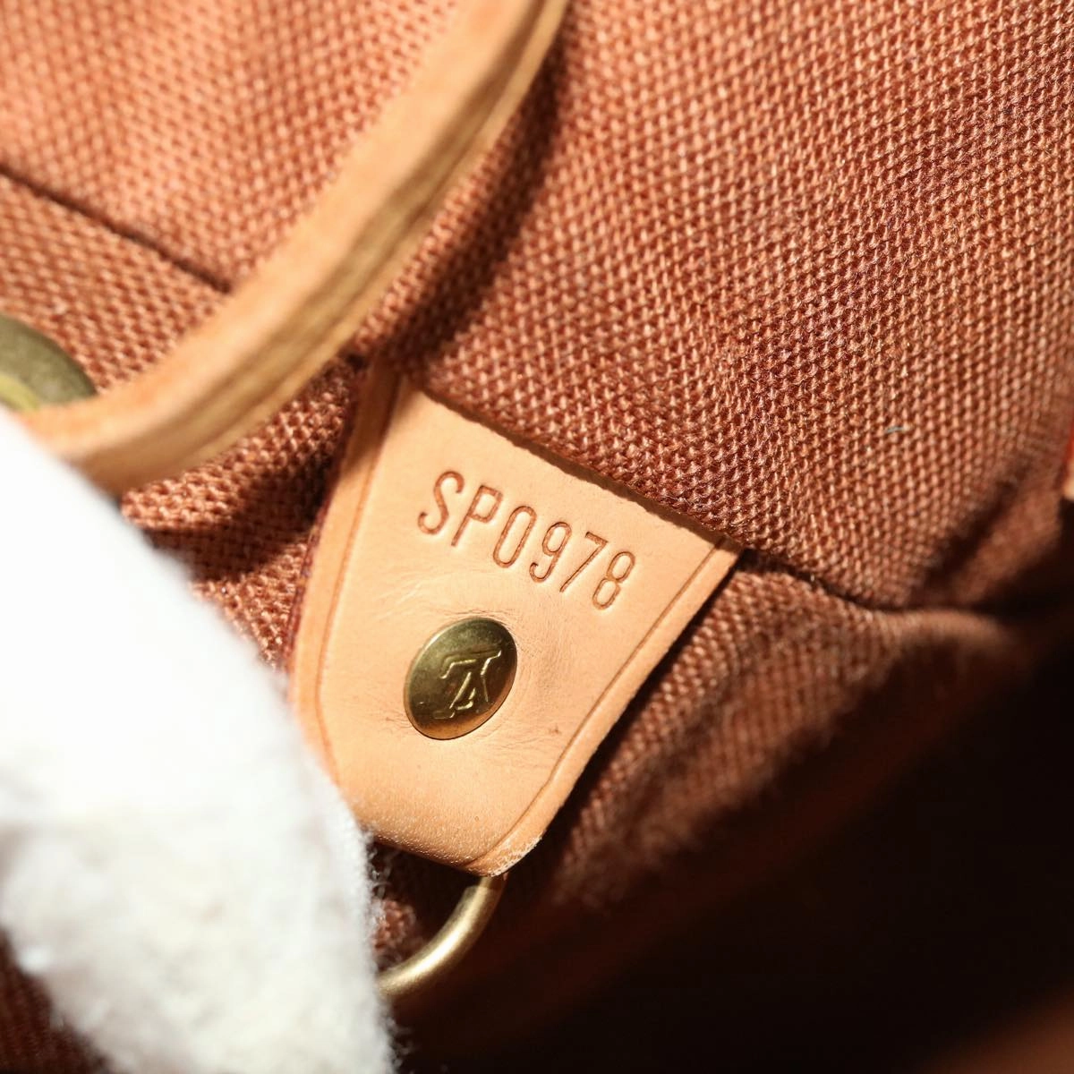 LOUIS VUITTON Monogram Montsouris MM Backpack M51136 LV 41037