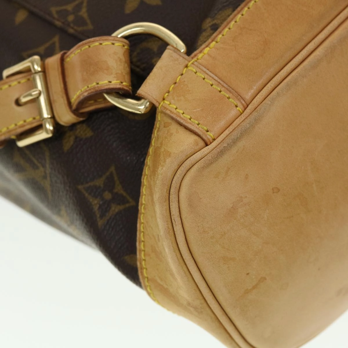 LOUIS VUITTON Monogram Montsouris MM Backpack M51136 LV 41037