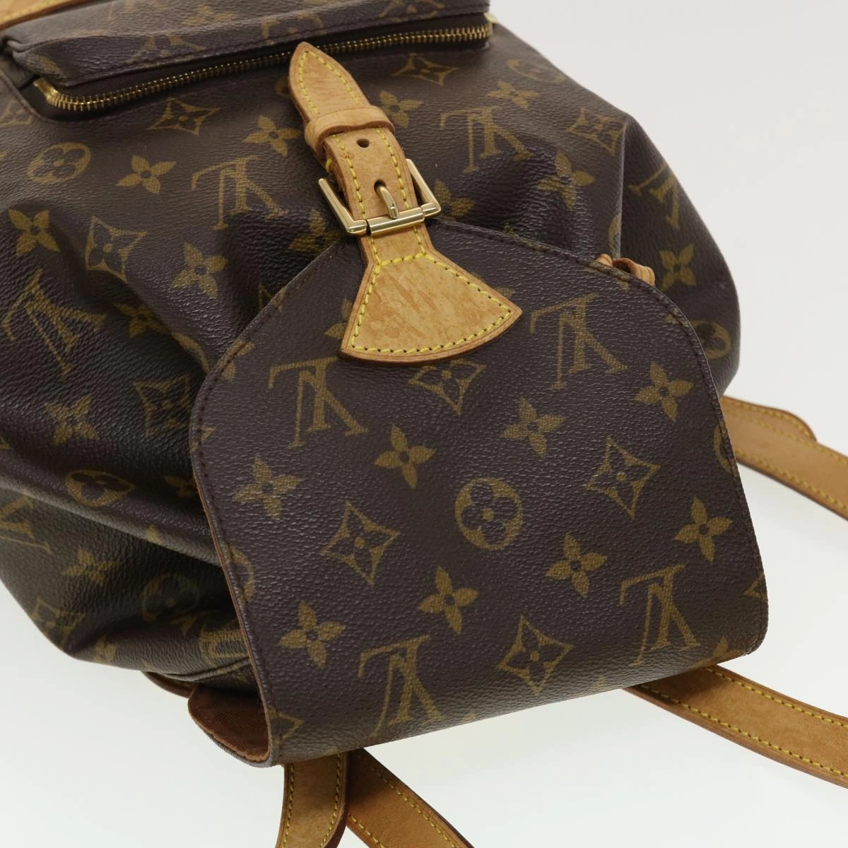 LOUIS VUITTON Monogram Montsouris MM Backpack M51136 LV 41037