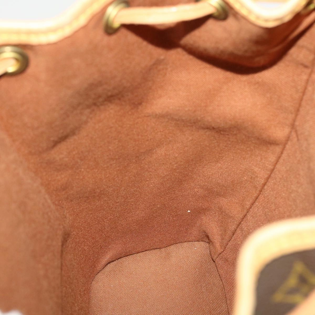 LOUIS VUITTON Monogram Montsouris MM Backpack M51136 LV 41037