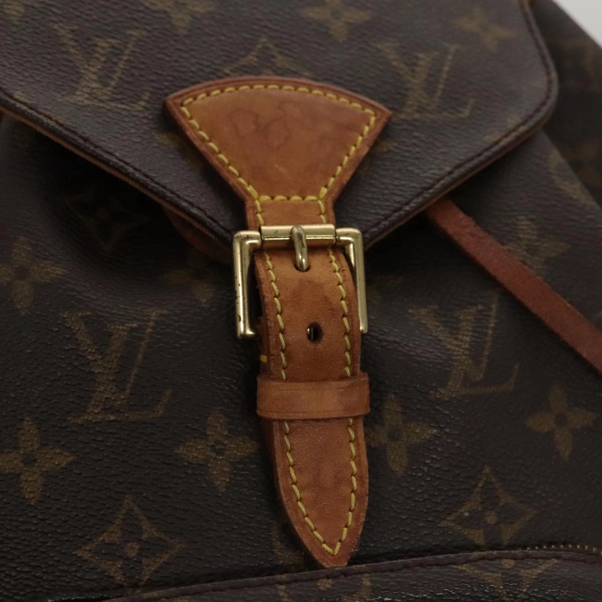 LOUIS VUITTON Monogram Montsouris MM Backpack M51136 LV ep7065
