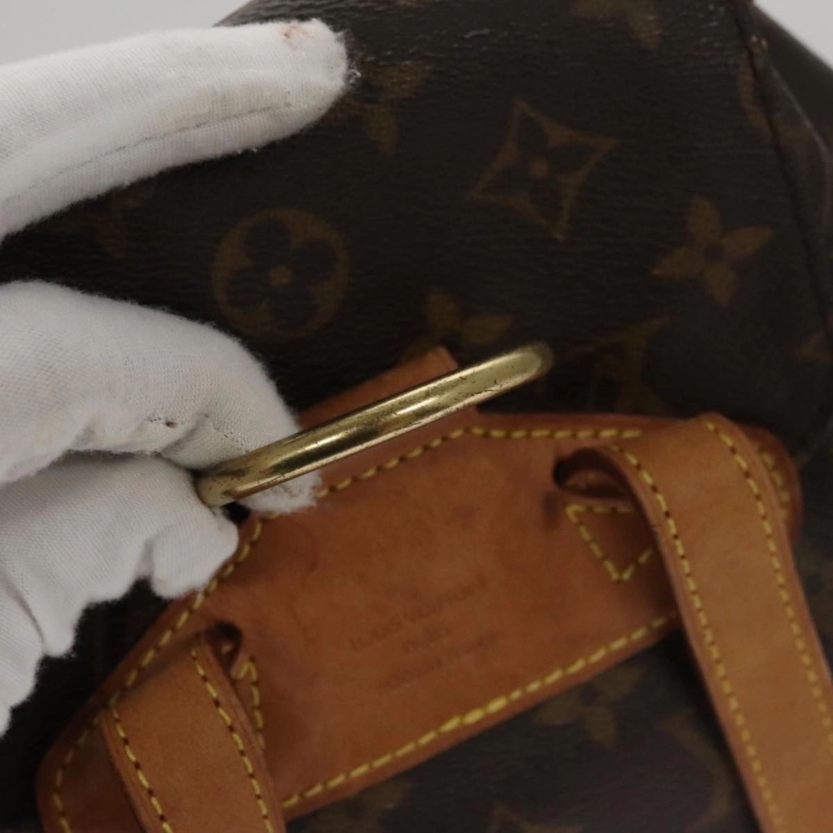 LOUIS VUITTON Monogram Montsouris MM Backpack M51136 LV ep7065