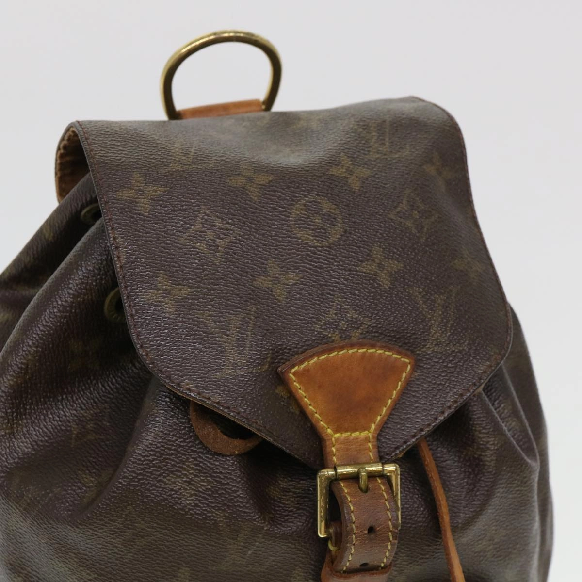 LOUIS VUITTON Monogram Montsouris MM Backpack M51136 LV rd4674
