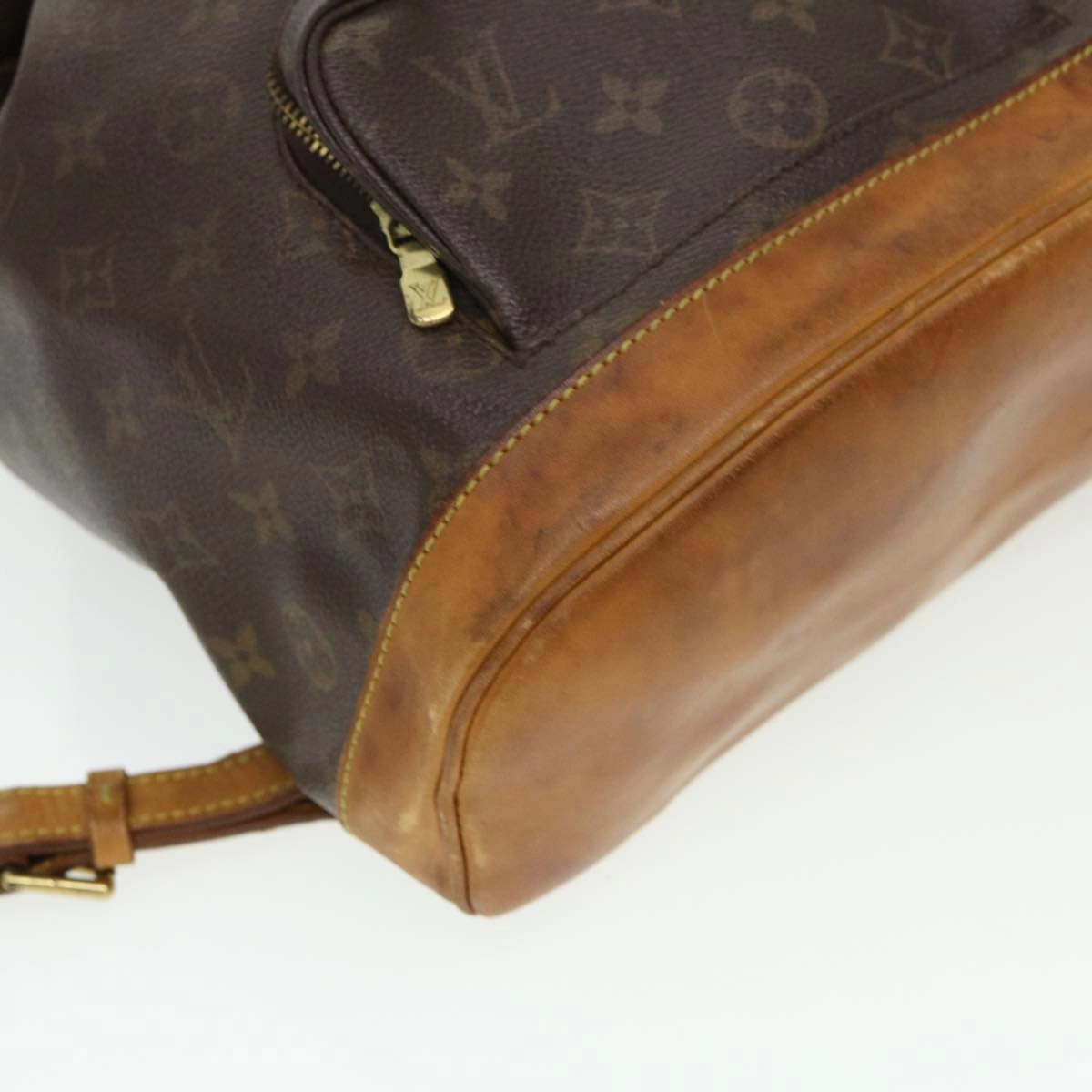 LOUIS VUITTON Monogram Montsouris MM Backpack M51136 LV rd4674