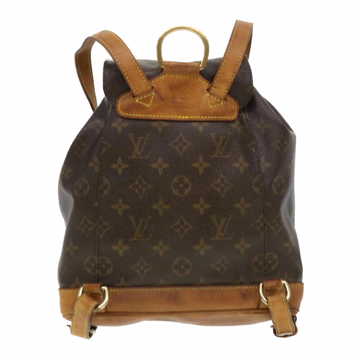 LOUIS VUITTON Monogram Montsouris MM Backpack M51136 LV rd4674