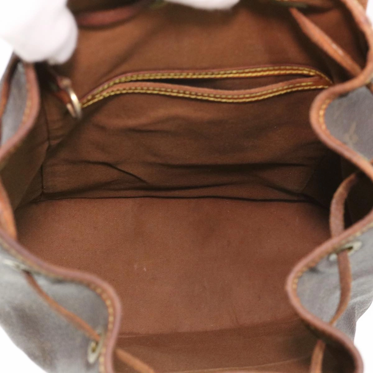 LOUIS VUITTON Monogram Montsouris MM Backpack M51136 LV rd4674