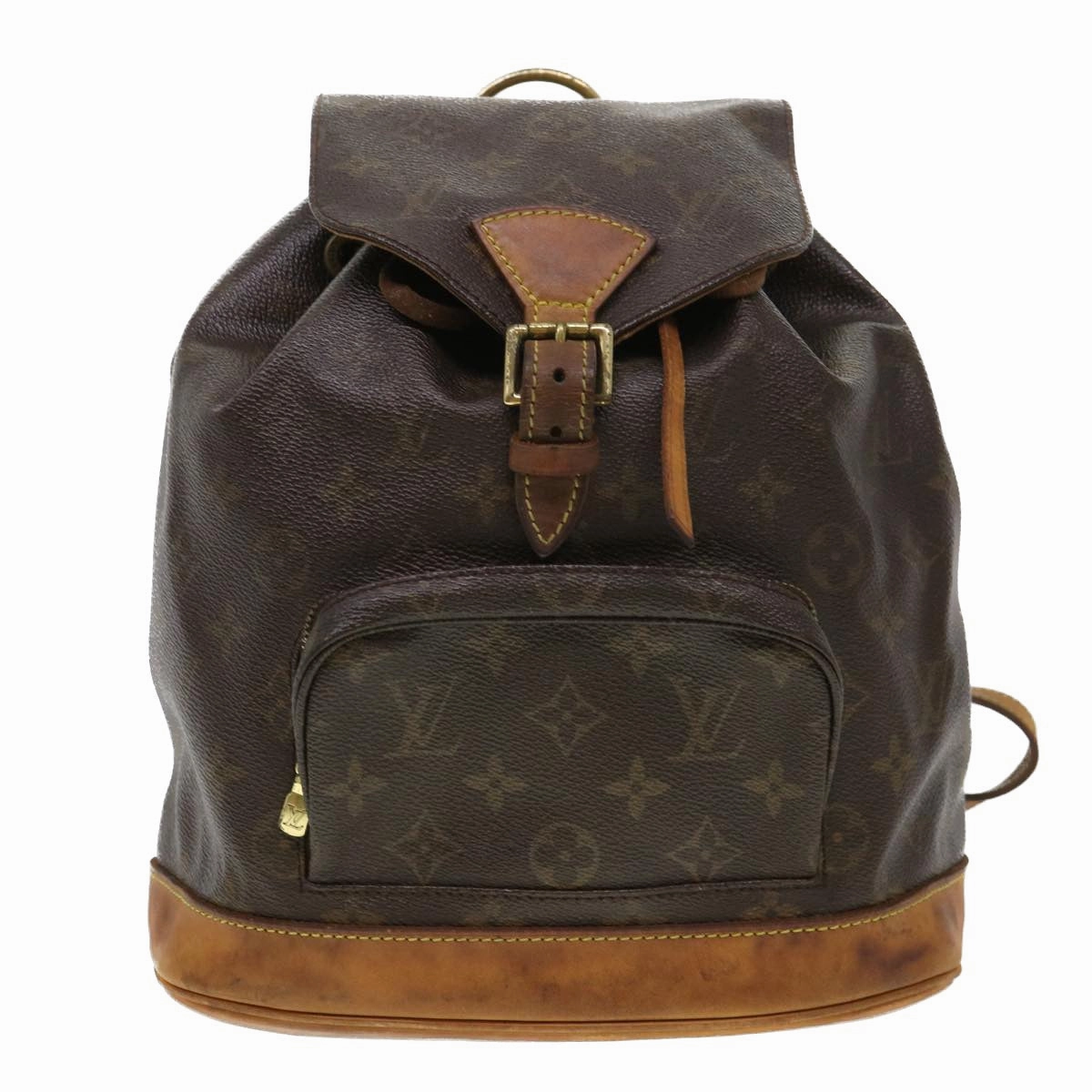 LOUIS VUITTON Monogram Montsouris MM Backpack M51136 LV rd4674