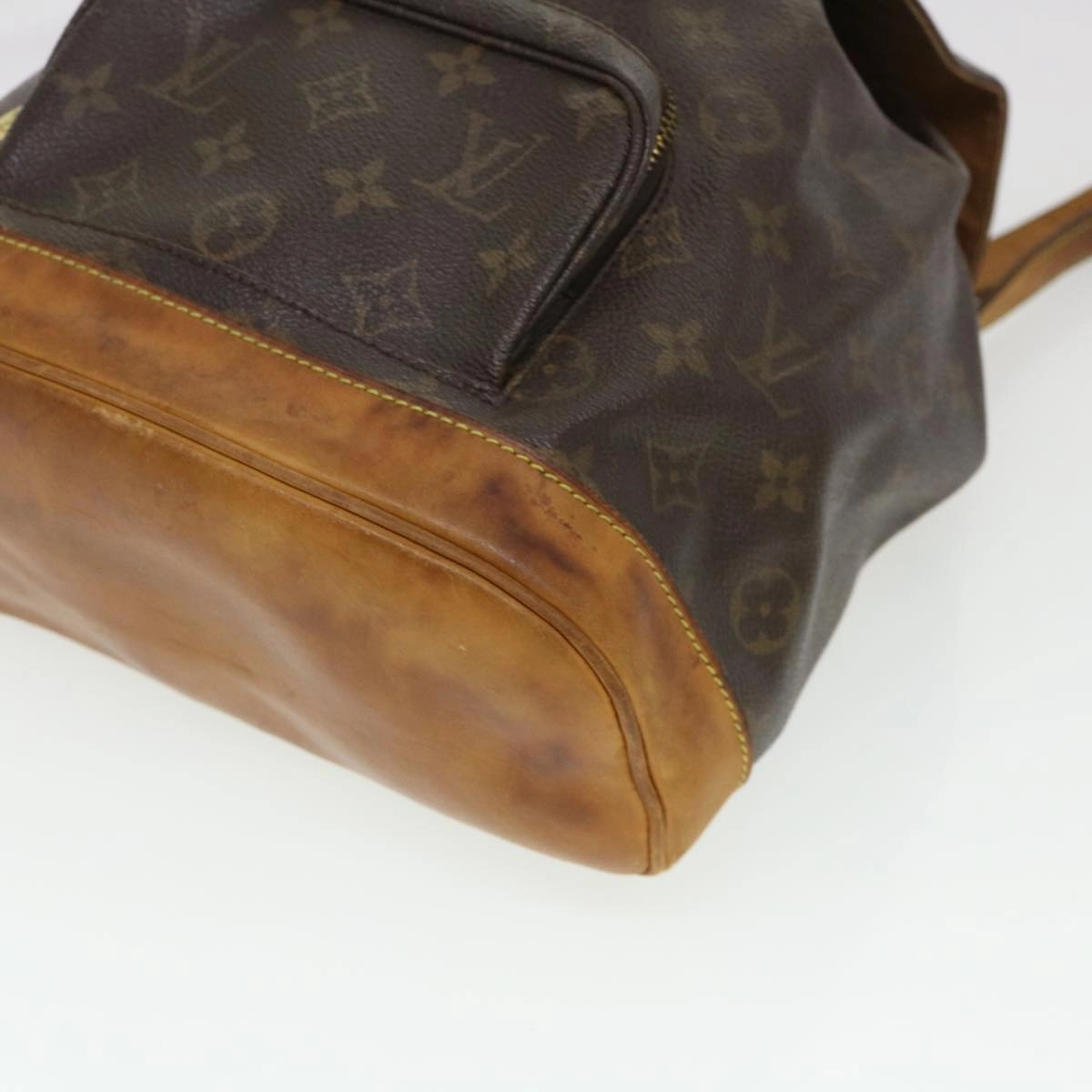 LOUIS VUITTON Monogram Montsouris MM Backpack M51136 LV rd4674