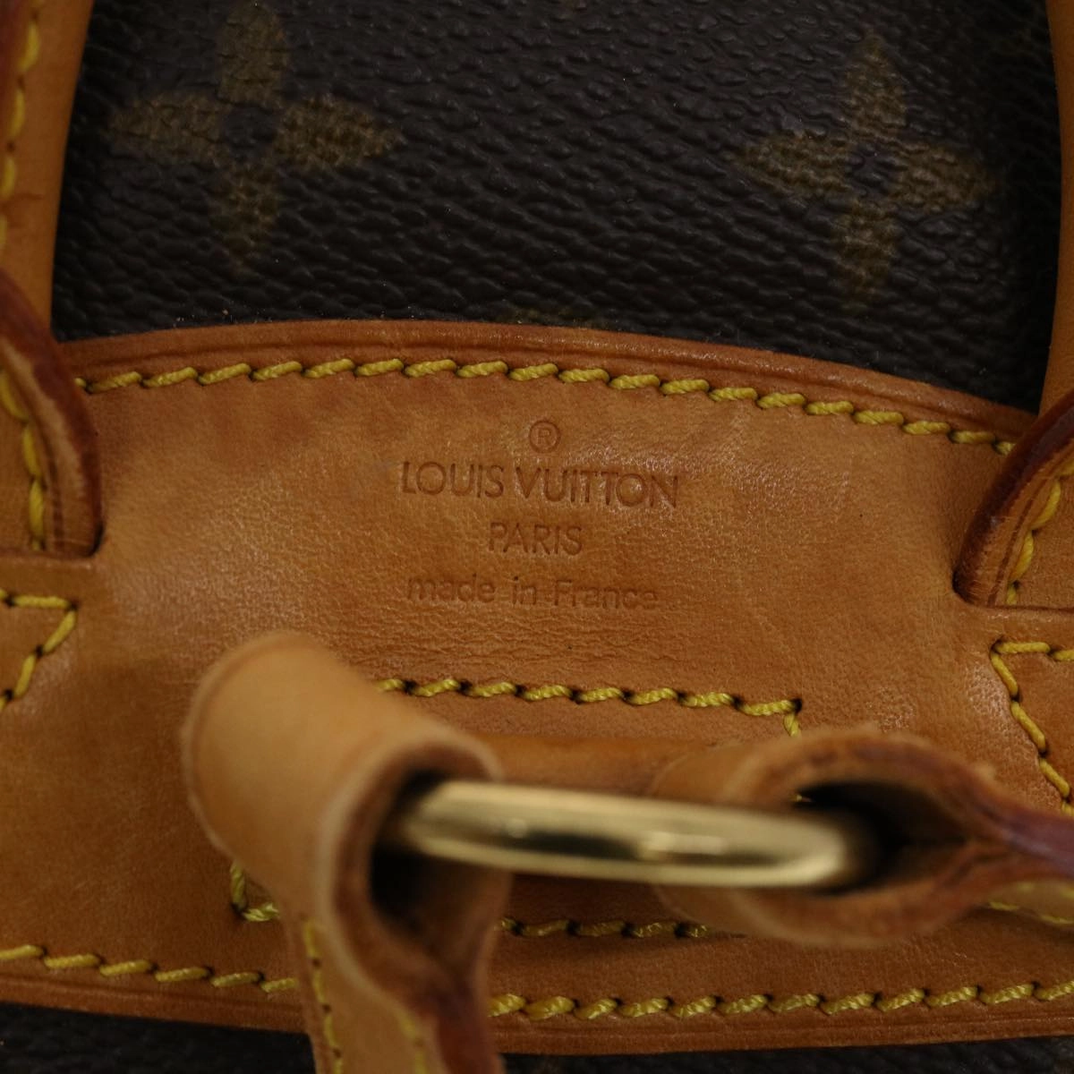 LOUIS VUITTON Monogram Montsouris PM Backpack M51137 LV rd4821