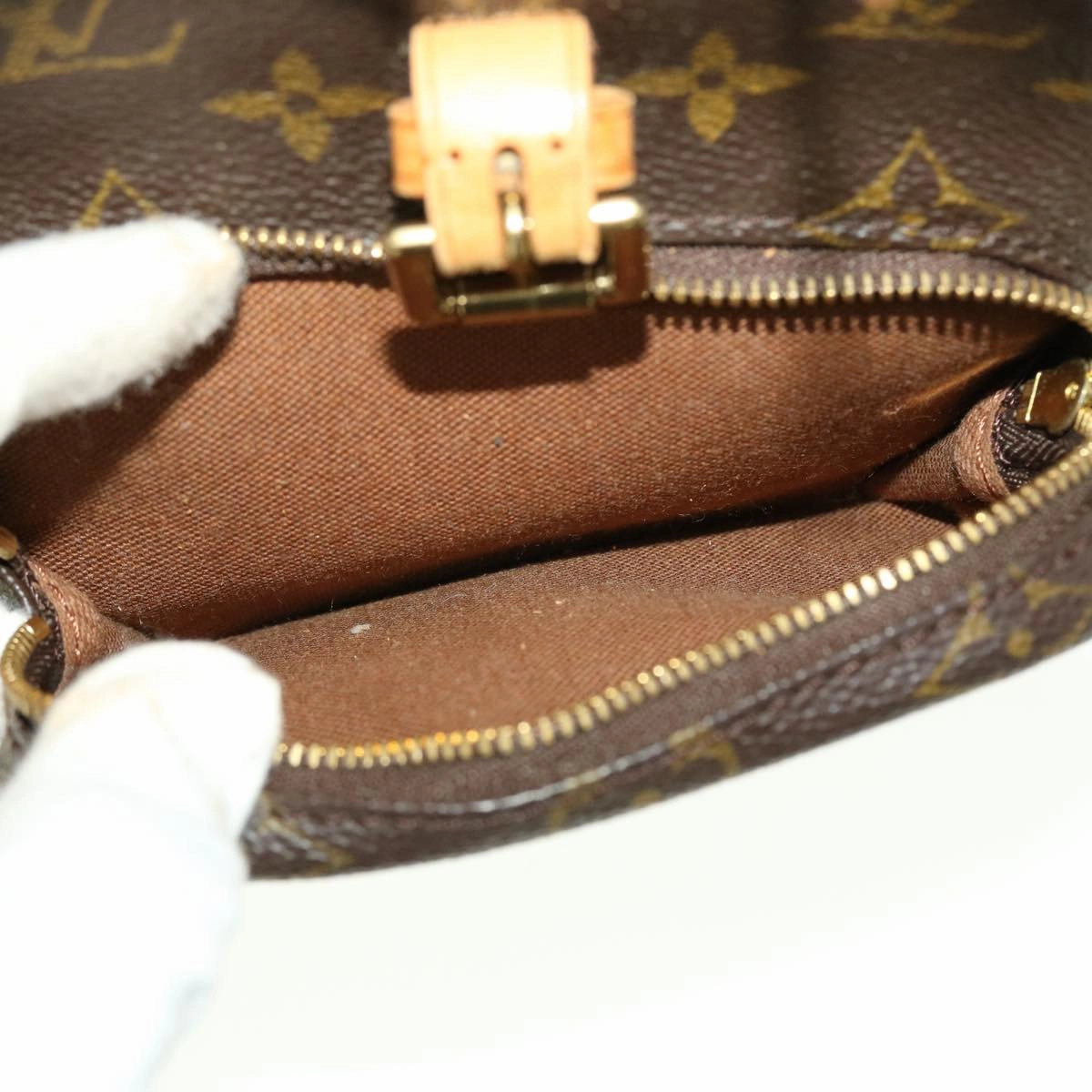 LOUIS VUITTON Monogram Montsouris PM Backpack M51137 LV rd4821
