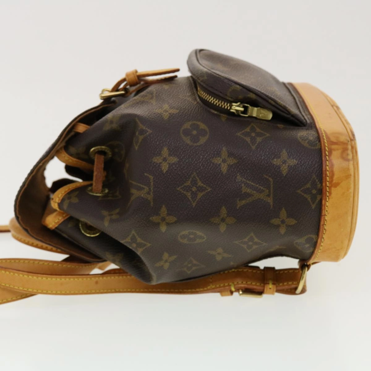 LOUIS VUITTON Monogram Montsouris PM Backpack M51137 LV rd4821