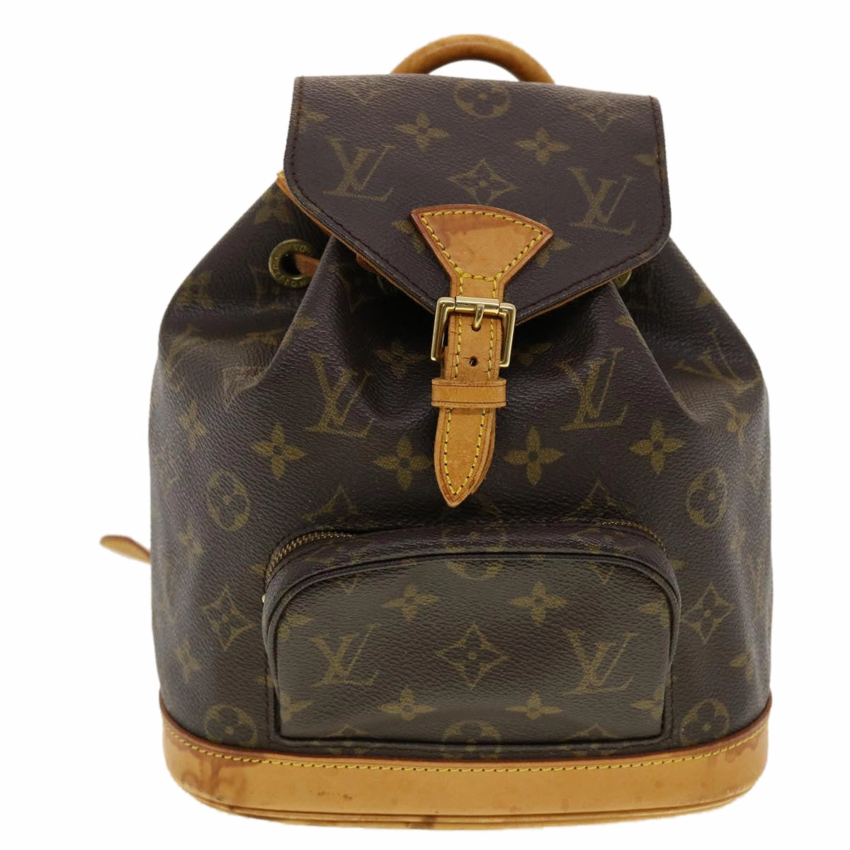 LOUIS VUITTON Monogram Montsouris PM Backpack M51137 LV rd4821