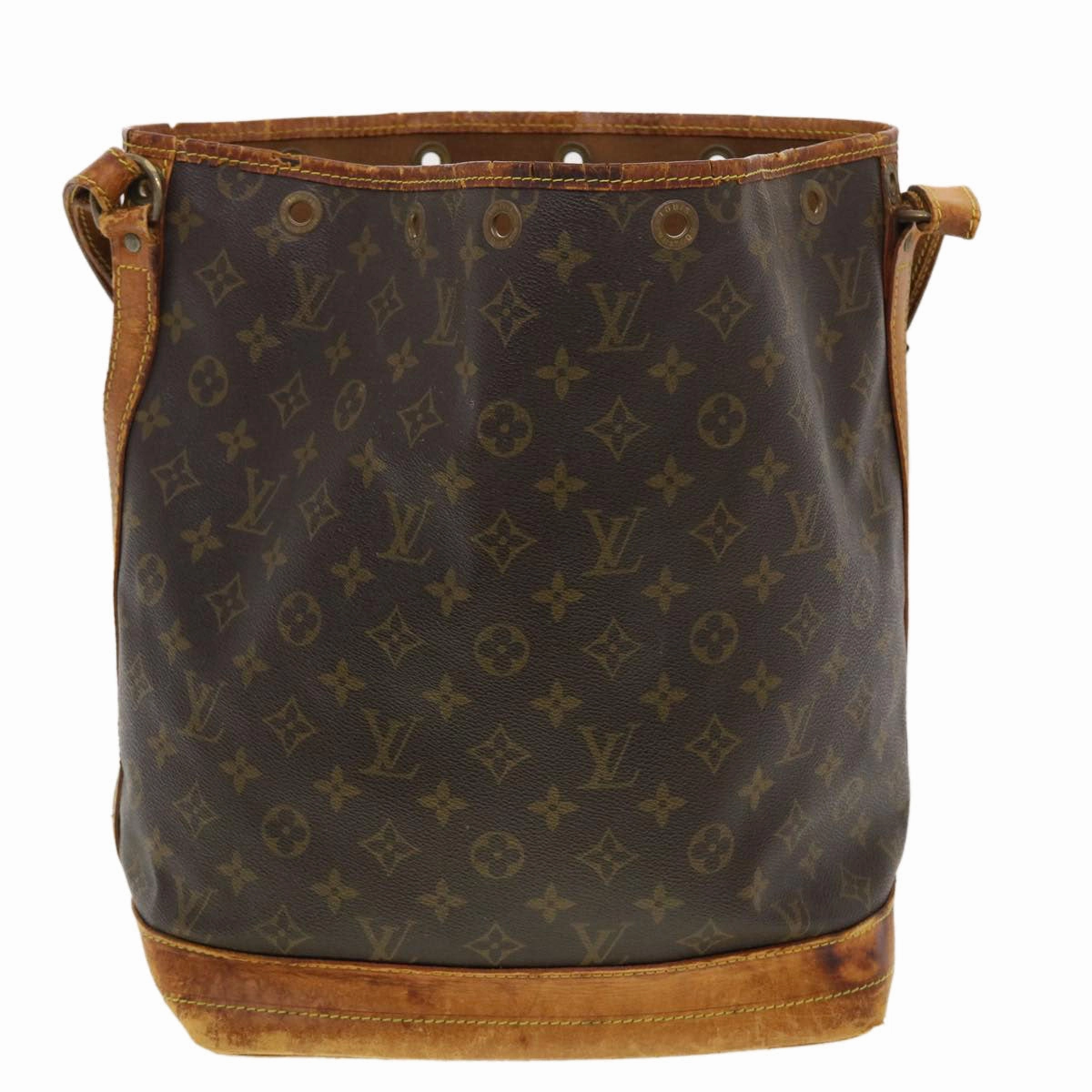 LOUIS VUITTON Monogram Noe Shoulder Bag M42224 LV 39809