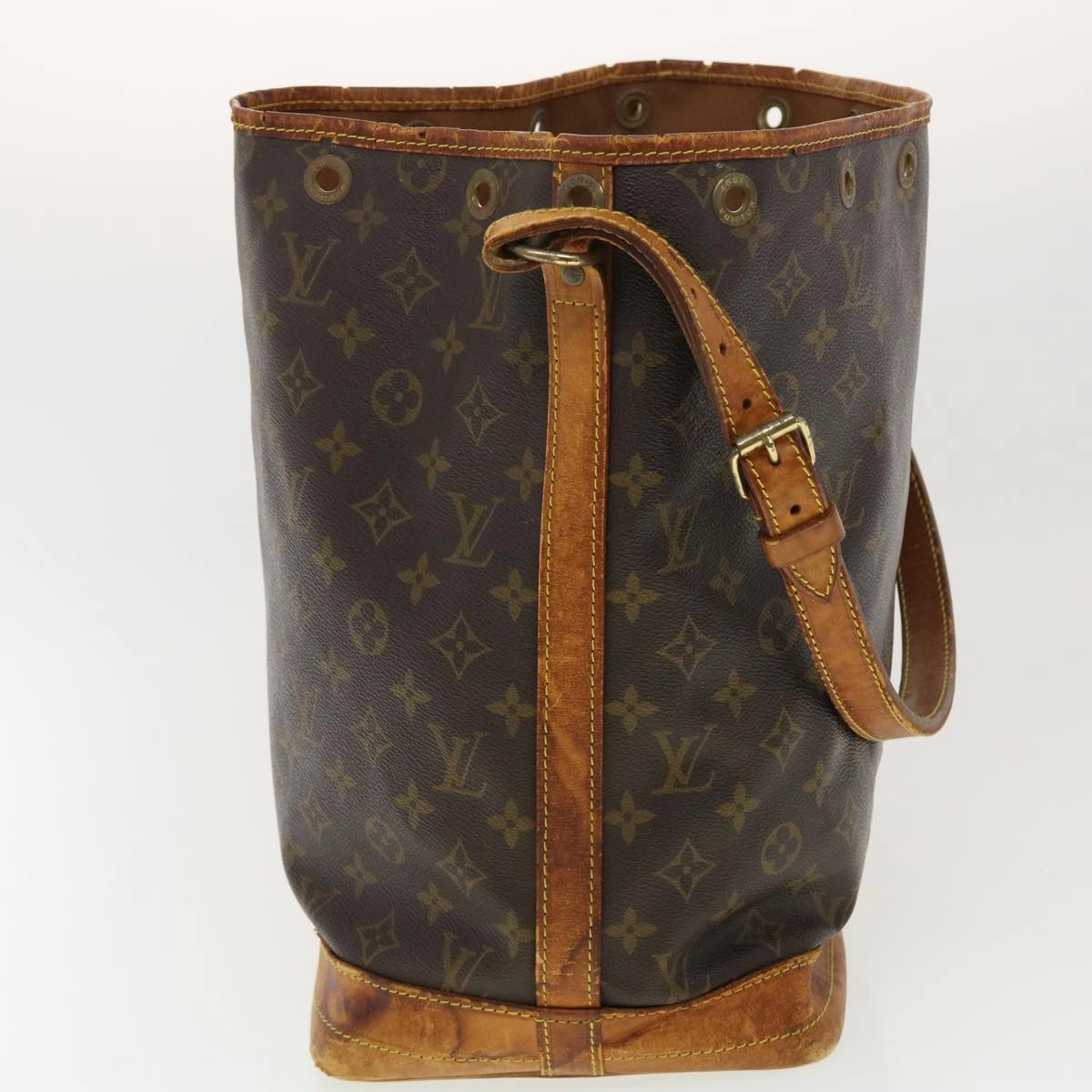 LOUIS VUITTON Monogram Noe Shoulder Bag M42224 LV 39809