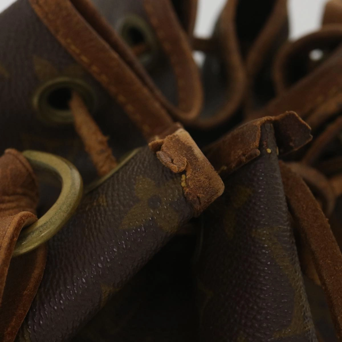 LOUIS VUITTON Monogram Noe Shoulder Bag Vintage M42224 LV rd4483
