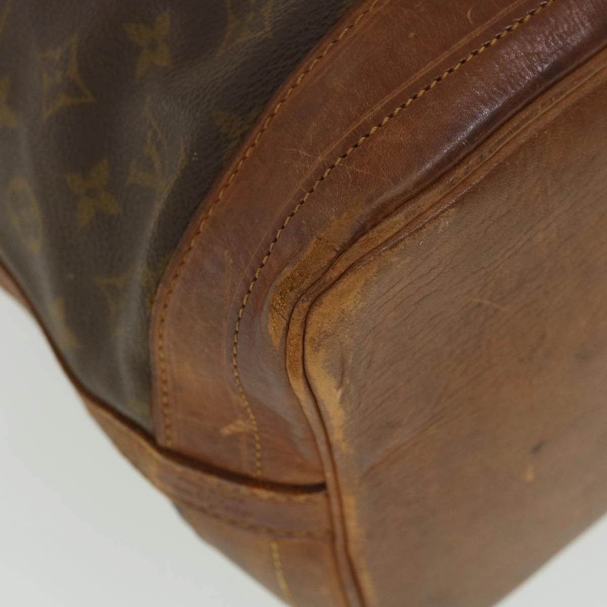 LOUIS VUITTON Monogram Noe Shoulder Bag Vintage M42224 LV rd4483