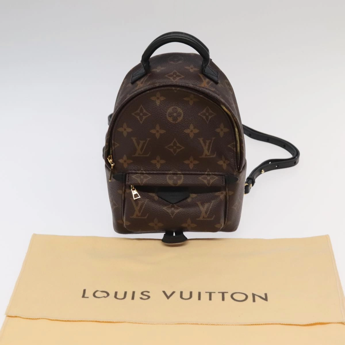 LOUIS VUITTON Monogram Palm Springs MINI Backpack M44873 LV 103379A