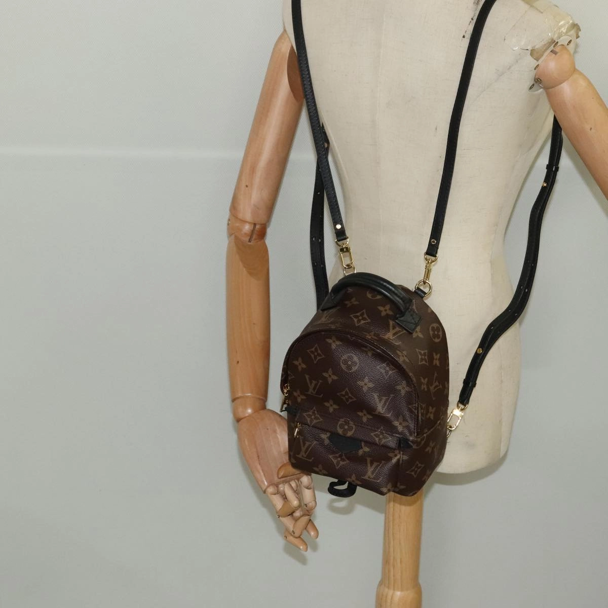 LOUIS VUITTON Monogram Palm Springs MINI Backpack M44873 LV 103379A
