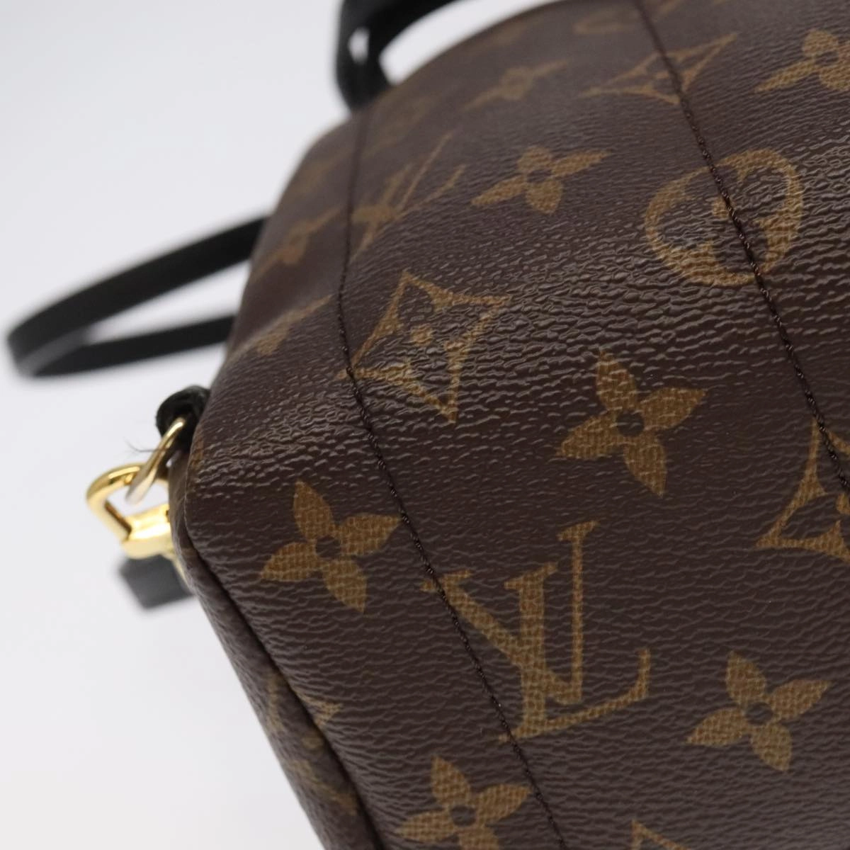 LOUIS VUITTON Monogram Palm Springs MINI Backpack M44873 LV 103379A