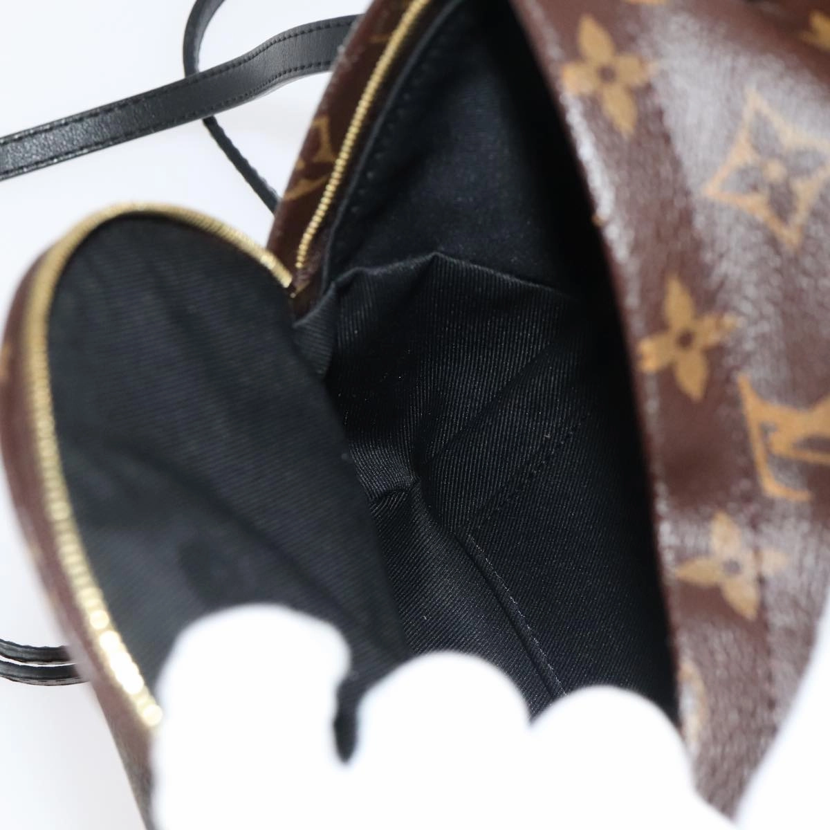 LOUIS VUITTON Monogram Palm Springs MINI Backpack M44873 LV 103379A