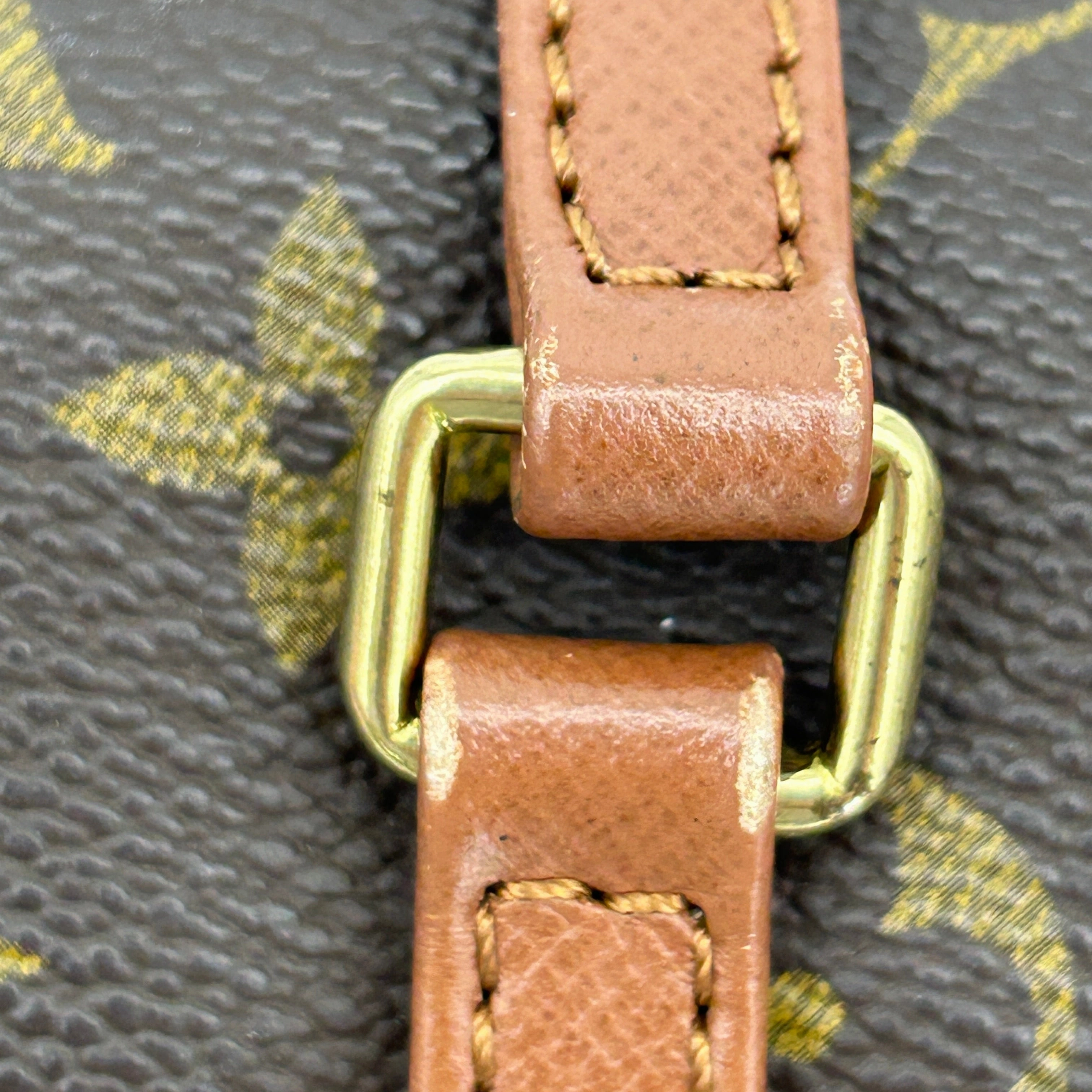 Louis Vuitton Monogram Papillon Brown PVC Shoulder Bag Medium