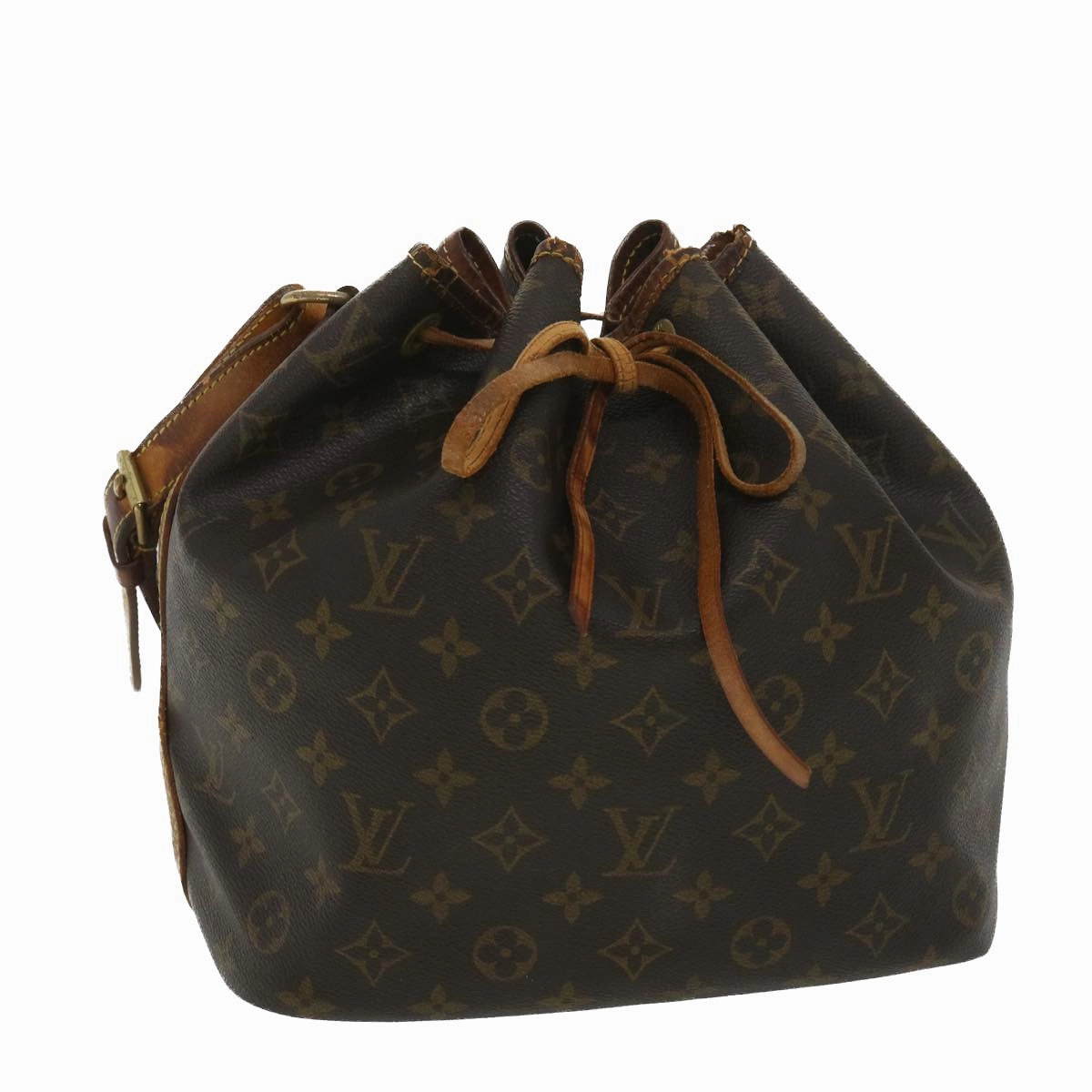 LOUIS VUITTON Monogram Petit Noe Shoulder Bag M42226 LV 38539