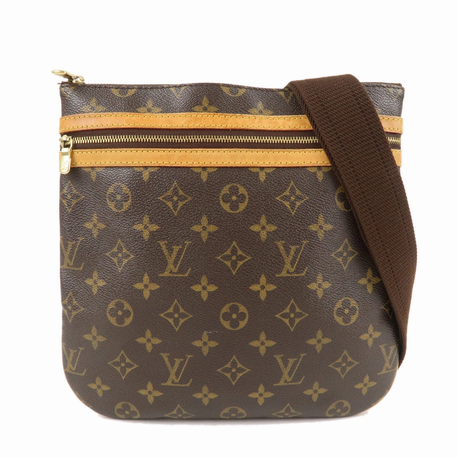 Louis Vuitton Monogram Pochette Bosphore Shoulder Bag M40044