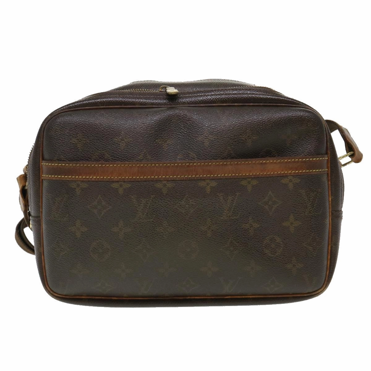 LOUIS VUITTON Monogram Reporter PM Shoulder Bag M45254 LV rd4610