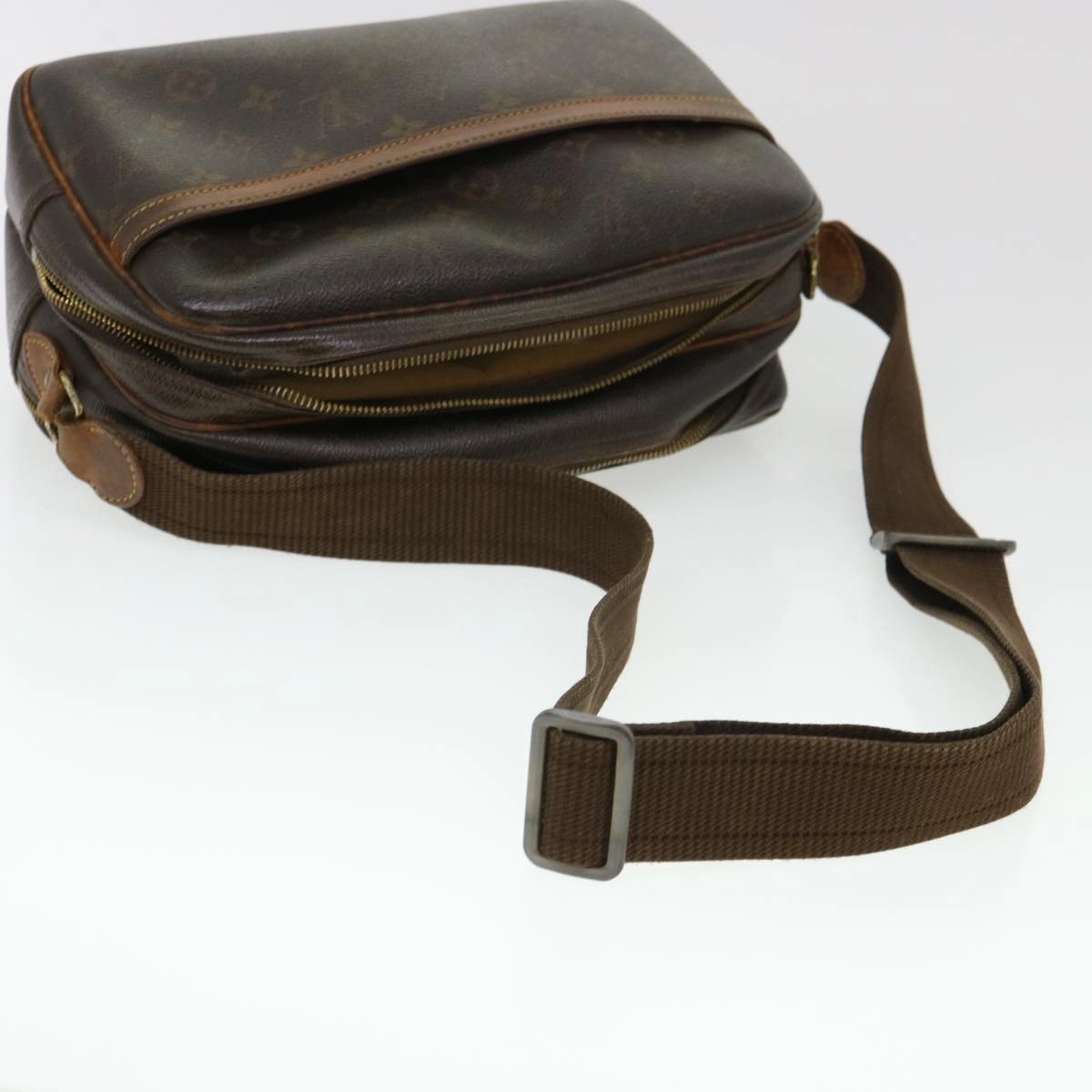 LOUIS VUITTON Monogram Reporter PM Shoulder Bag M45254 LV rd4610