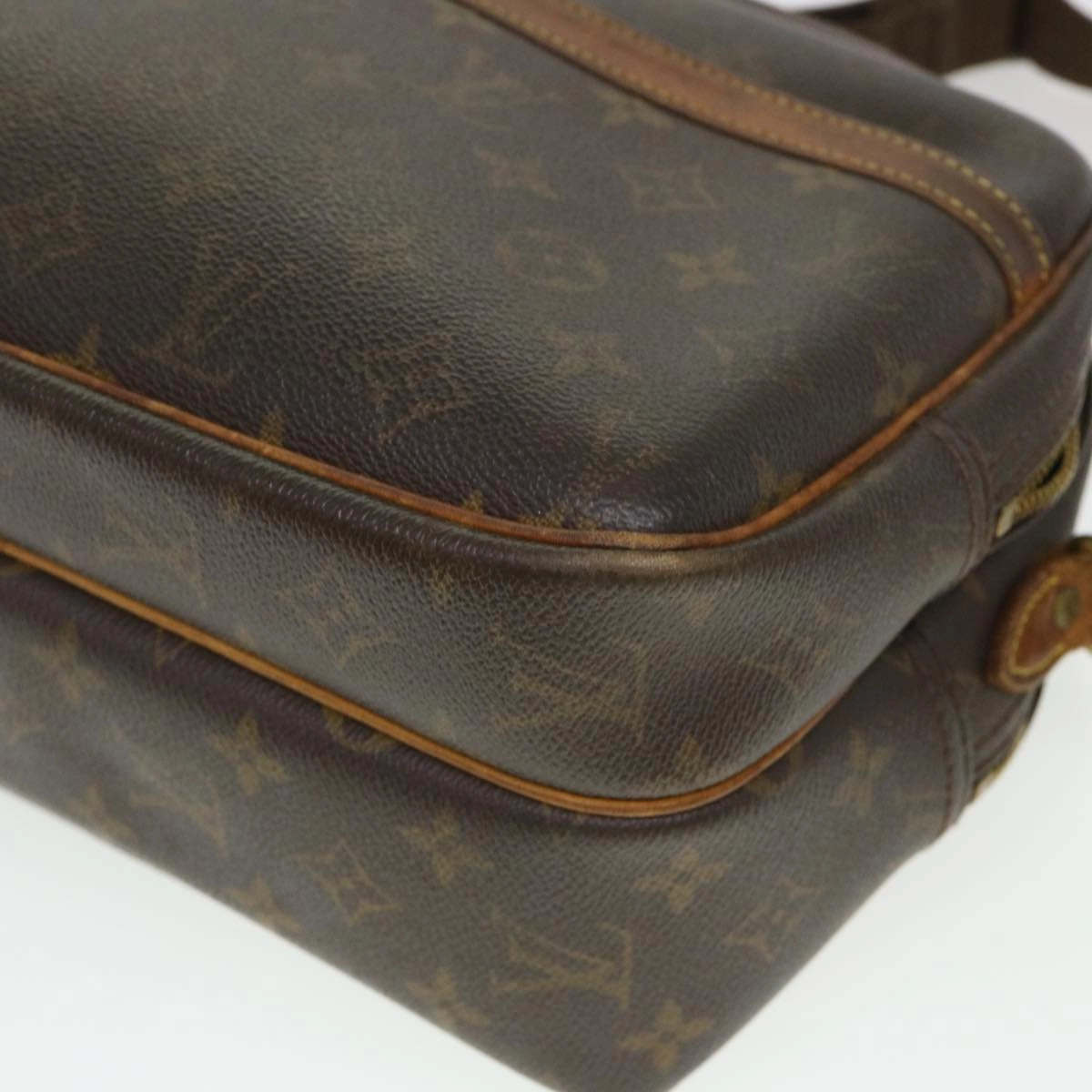 LOUIS VUITTON Monogram Reporter PM Shoulder Bag M45254 LV rd4610