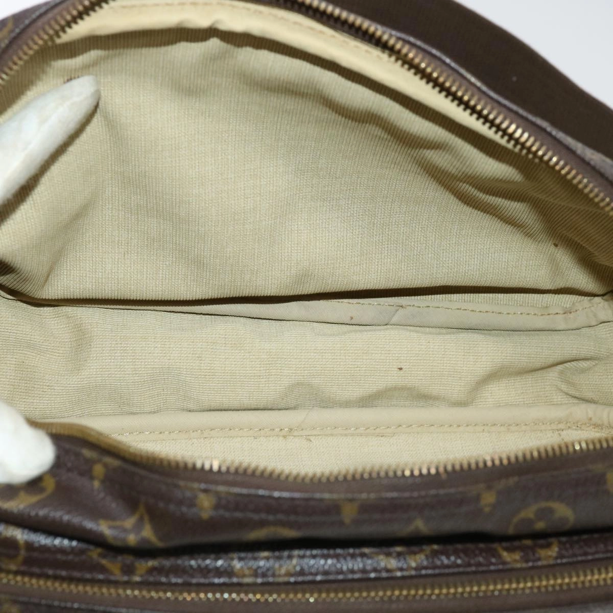 LOUIS VUITTON Monogram Reporter PM Shoulder Bag M45254 LV rd4855