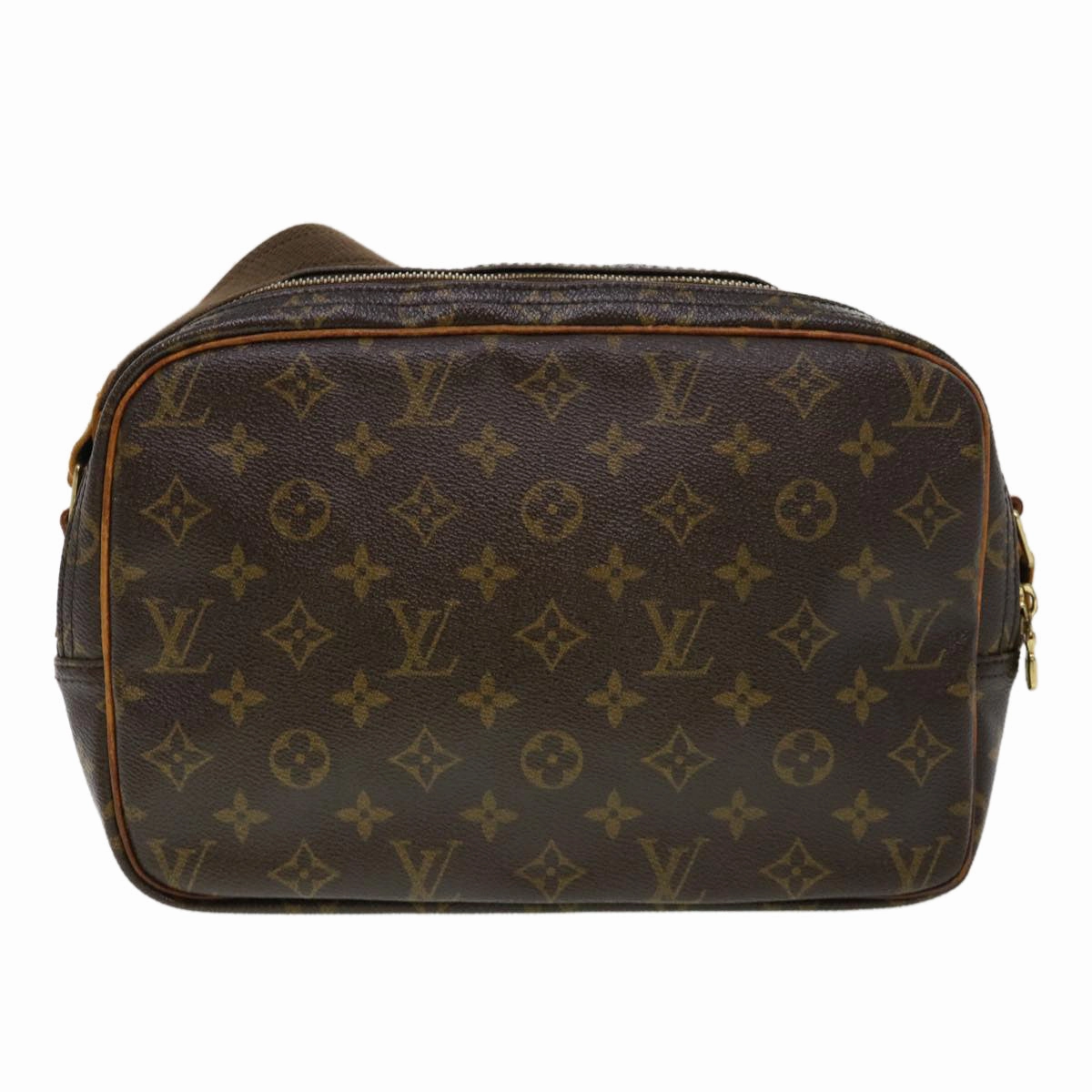 LOUIS VUITTON Monogram Reporter PM Shoulder Bag M45254 LV rd4855