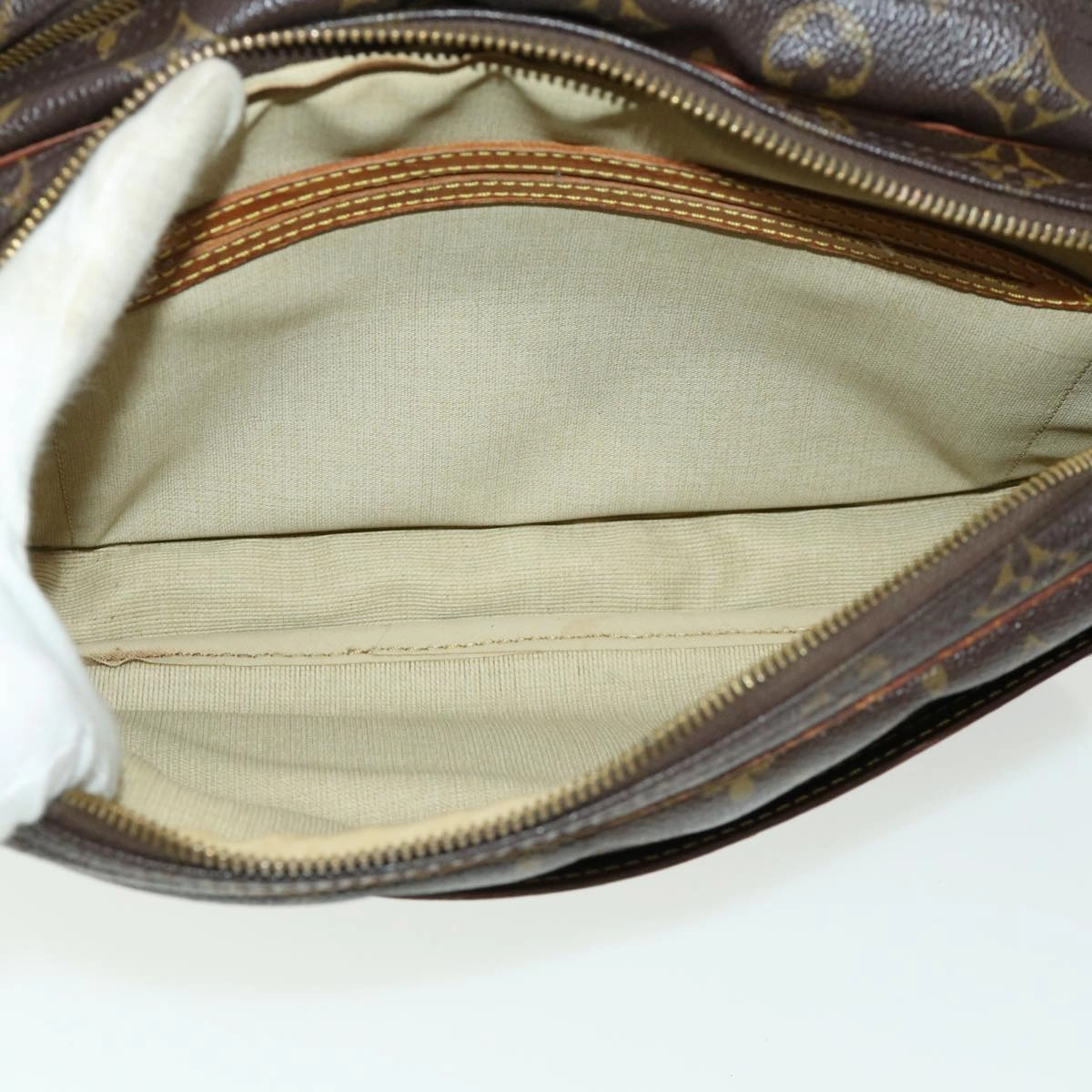 LOUIS VUITTON Monogram Reporter PM Shoulder Bag M45254 LV rd4855