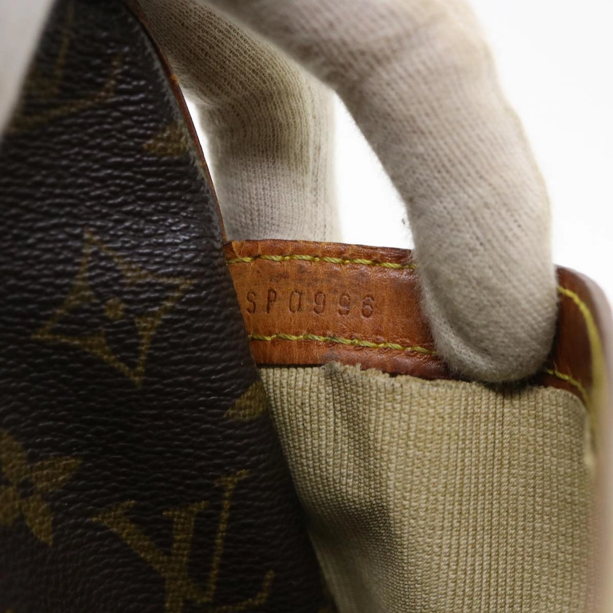 LOUIS VUITTON Monogram Reporter PM Shoulder Bag M45254 LV rd4855