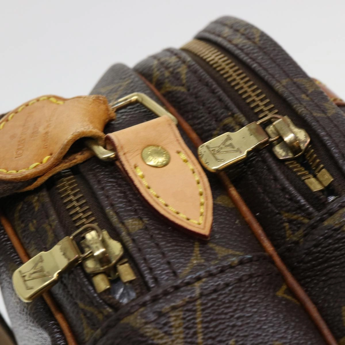 LOUIS VUITTON Monogram Reporter PM Shoulder Bag M45254 LV rd4855